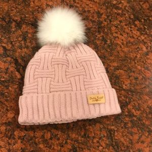 Britts Knits Plush Lined Hat with Pom